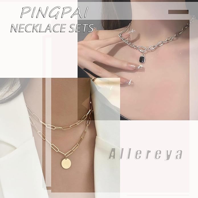 Vintage Layered Star Dangle Necklace Star Pendant Necklace Tiny Star Necklace Gold Bead Chain Necklace Jewelry for Women