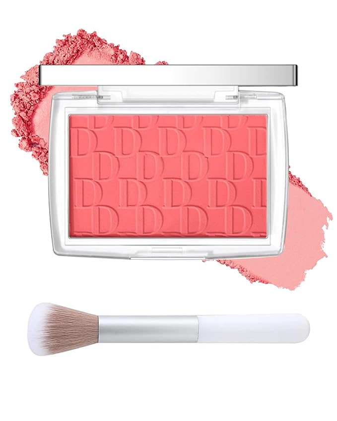 Powder Blush Palette, Matte Powder Makeup Blush for Enhancing -#Cherry