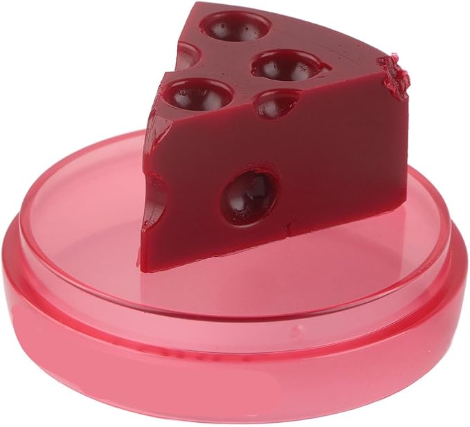 Cheese Shaped Lip Balm, Moisturizing Nourishing 0.3oz(01)