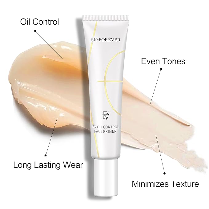 FV Oil-Control Primer, Long-Lasting Hydrating Formula with Matte