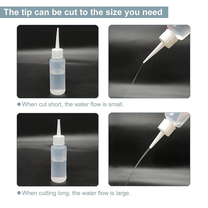 BlingKingdom 6pcs 50ml Squeeze Applicator