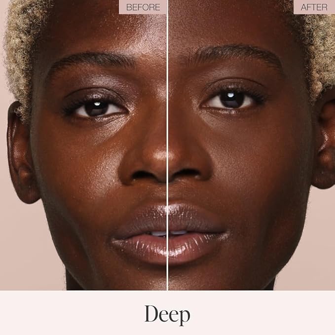 Jouer Soft Focus Hydrate & Setting Powder - Pressed Powder with Matte Finish - Blurring Powder for Fine Lines and Pores - Set Face Makeup Foundation or Concealer - Deep