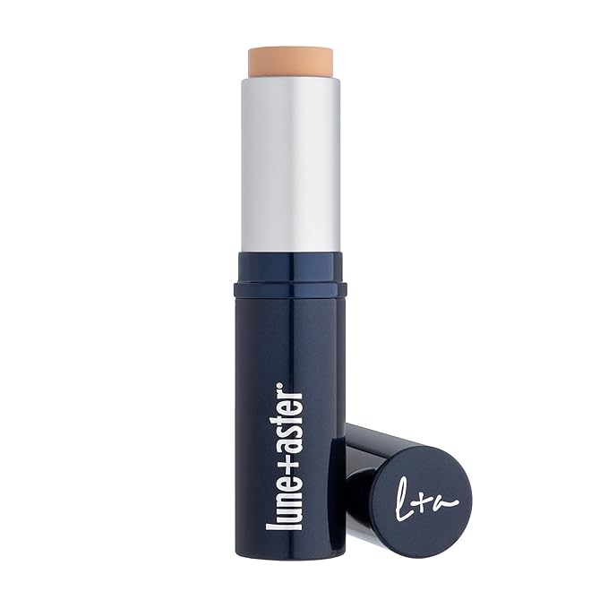 Lune+Aster Dawn to Dusk Foundation Stick - Medium/Deep - A cream foundation stick infused with good-for-you ingredients that delivers long-lasting, undetectable coverage for a flawless complexion