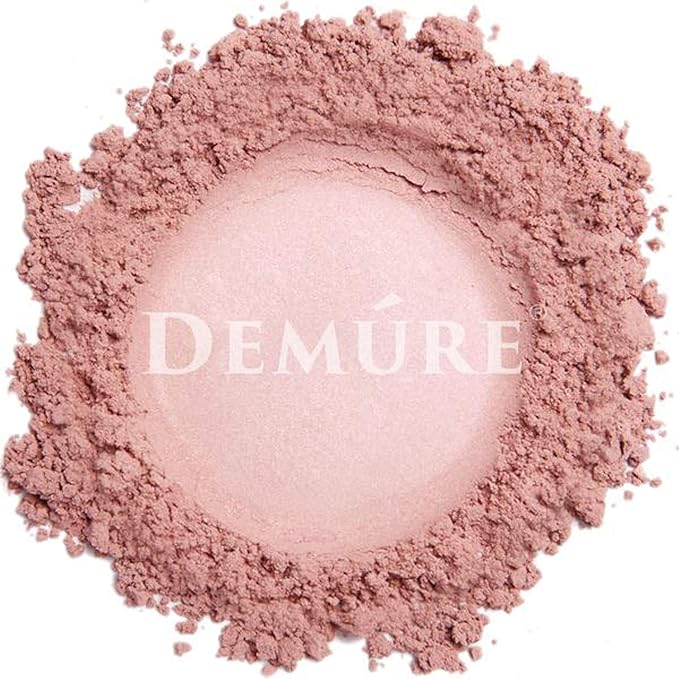 Mineral Make Up Blush, Loose Powder Makeup, Natural Makeup, Blush Makeup, Professional Makeup, Cruelty Free Makeup, Blush Powder By Demure (Hint of Pink)