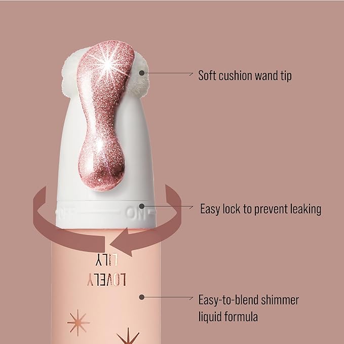 Kiss New York Professional Pearl Liquid Highlighter Beauty (Lovely Lily)