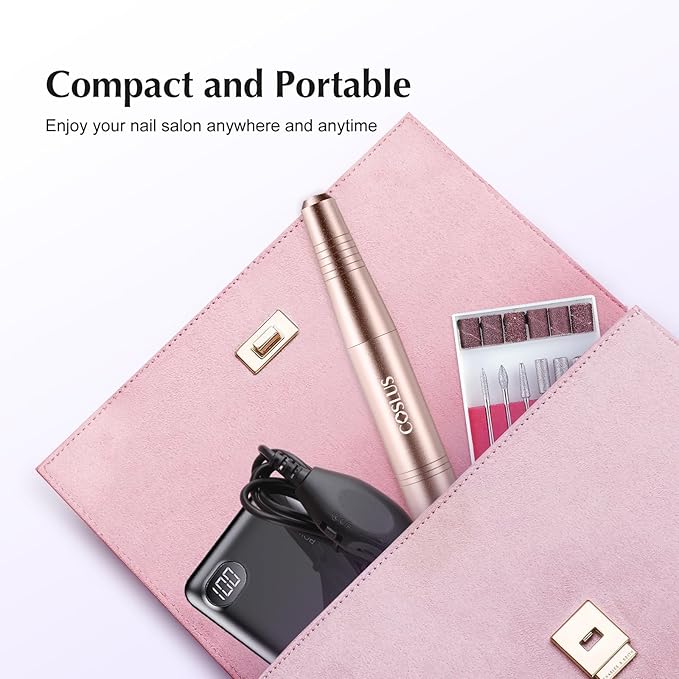 COSLUS Nail Drill File Professional:
