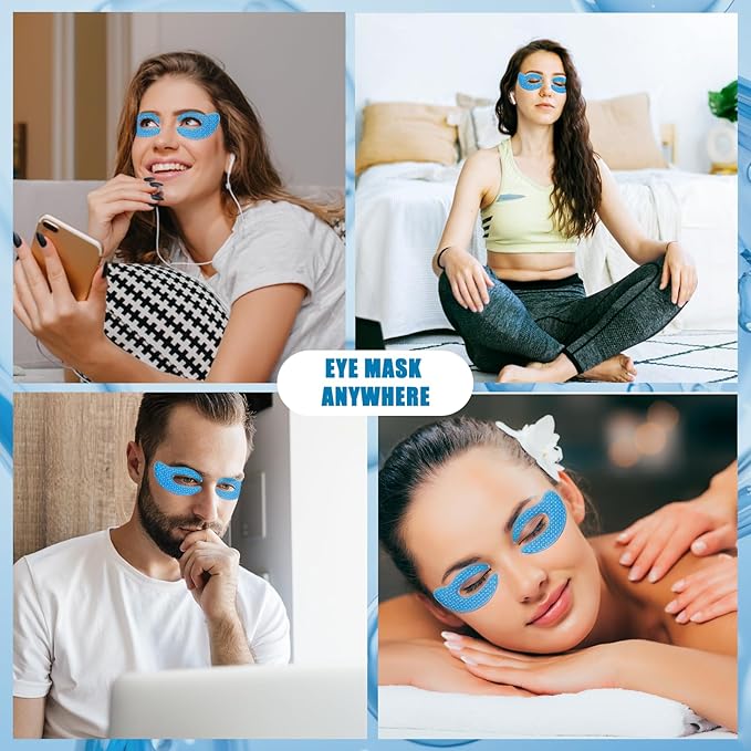 Under eye patchs - blue