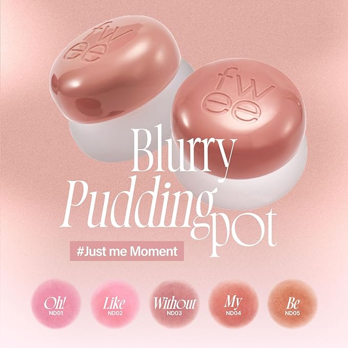 Lip&Cheek Blurry Pudding Pot | Just me Moment Finish | 5g