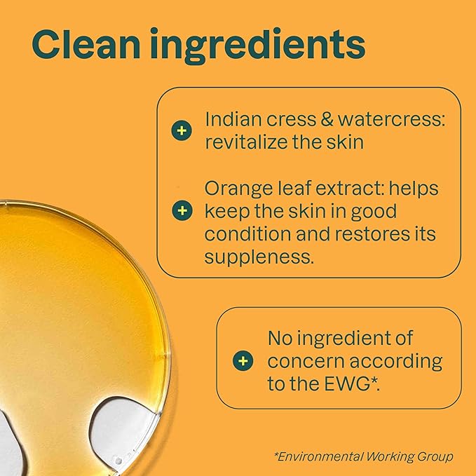 ATTITUDE Micellar Foaming Facial Cleanser, EWG Verified, Dermatologically Tested, Plant and Mineral-Based, Vegan, Orange Leaves, 5 Fl Oz