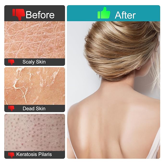 Exfoliating gloves, (4pcs) durable body