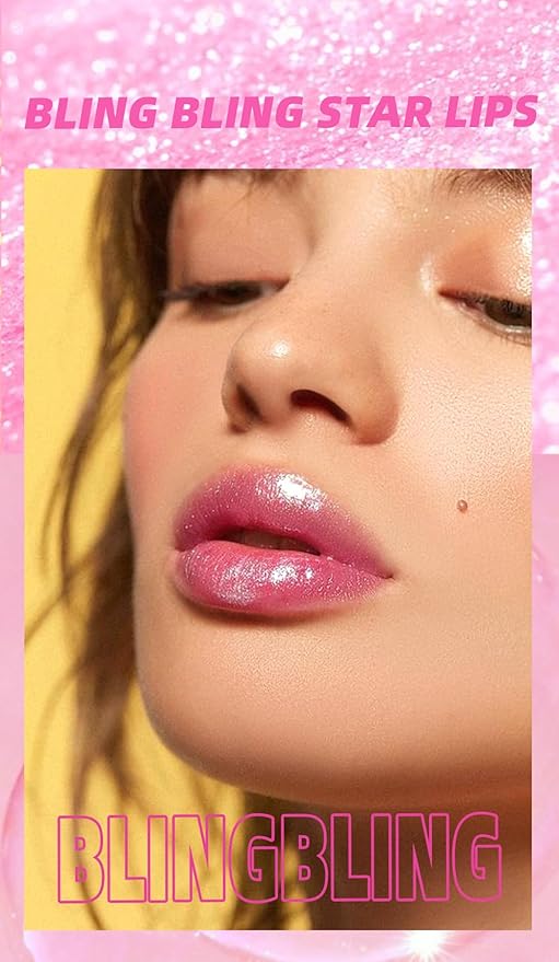 Cosmetics Color Changing Lip Oil V2, Magic Color Changing Lip Oil Cosmetics, Plumping Lip Oil Moisturizing Lip Gloss, Long Lasting Lip Glow Oil Non-sticky Warm Change Glitter Lip Tint (Pack of 1)