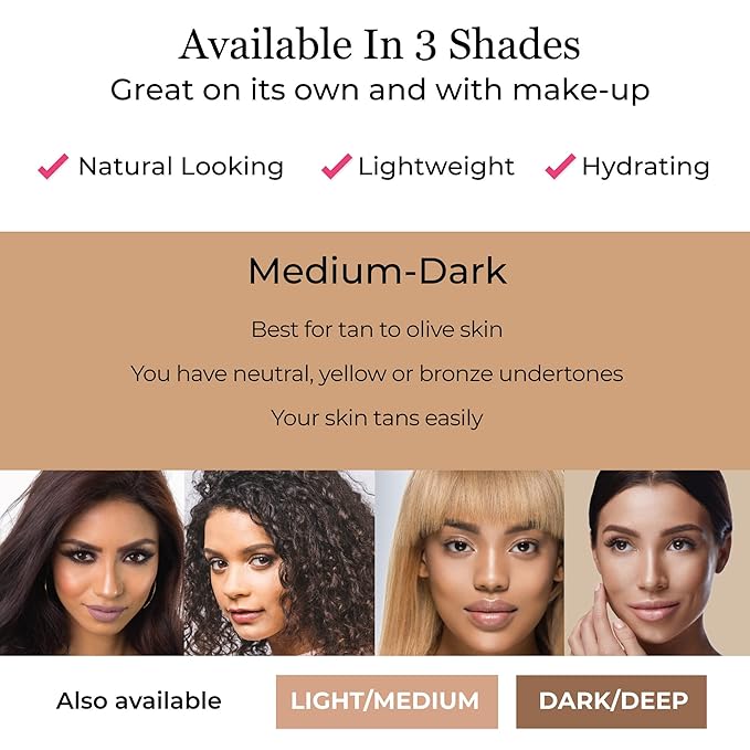 Tint and Tighten Color Smoothing Eye Cream for Wrinkles – Anti Aging Cream Visibly Reduces Under Eye Wrinkles – Eye Cream for Dark Circles and Puffiness – Instant Eye Bag Remover