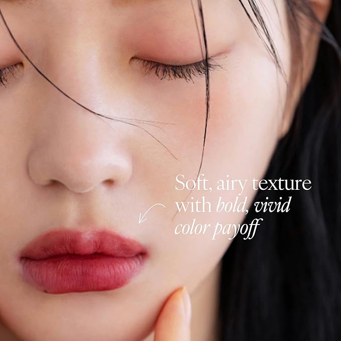 AIR LIPS 827 BURGUNDY, Lip & Cheek, Natural Soft Matte Finish & Buildable, Airy Formula (1.2g, 0.003 oz.)