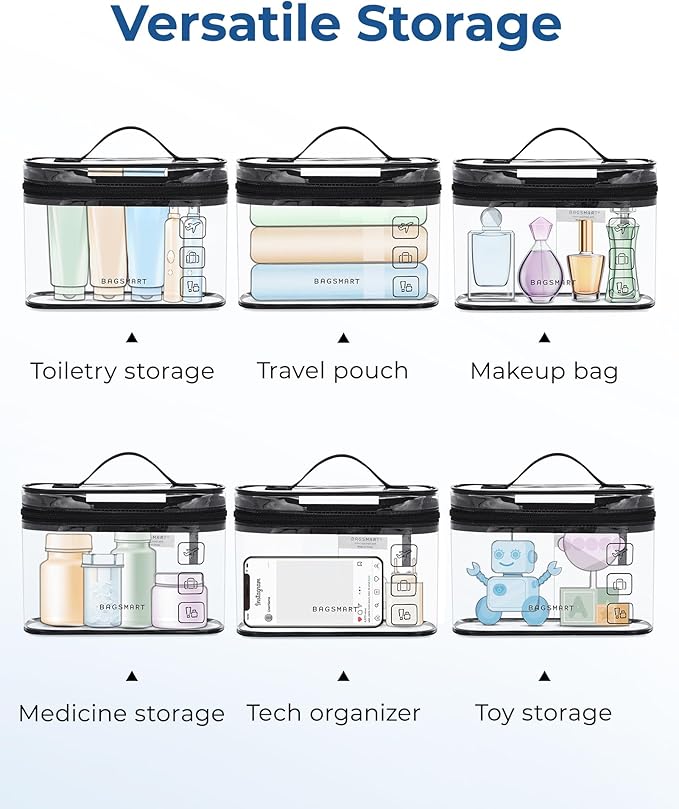 Bagsmart tsa approved toiletry bag,