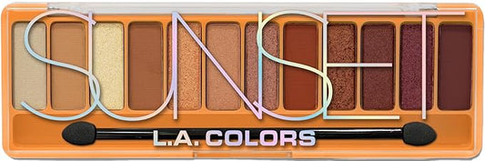 L.A. COLORS Color Vibe Eyeshadow, CES789 Sunset CES789TAG
