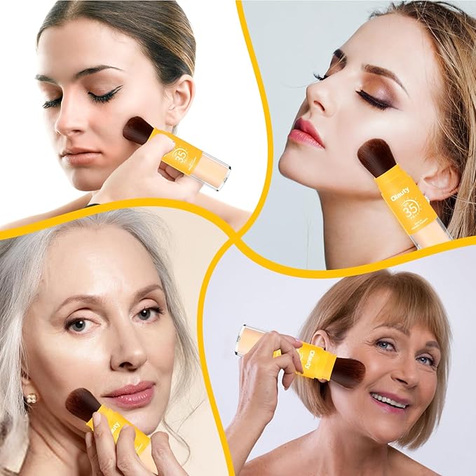 Mineral Sunscreen Setting Powder, Translucent Oil Natural Matte (#1 Translucent)