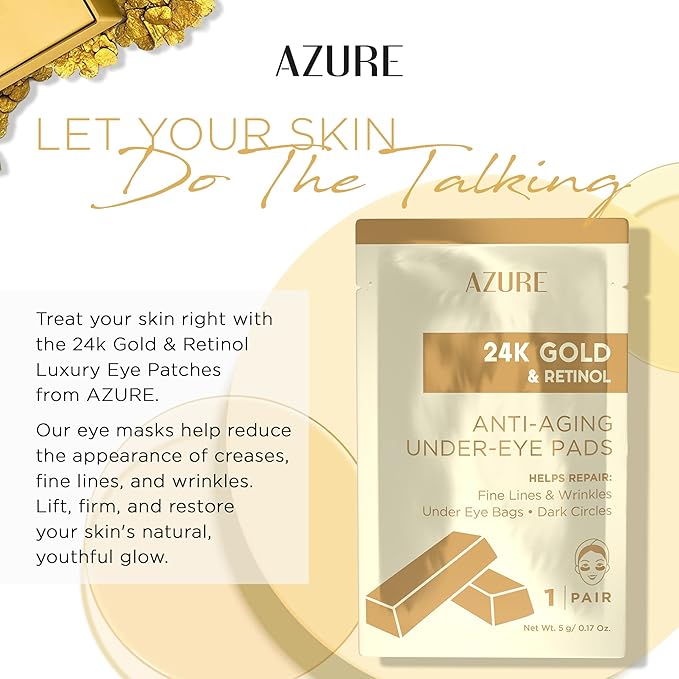 Azure 24k gold & retinol
