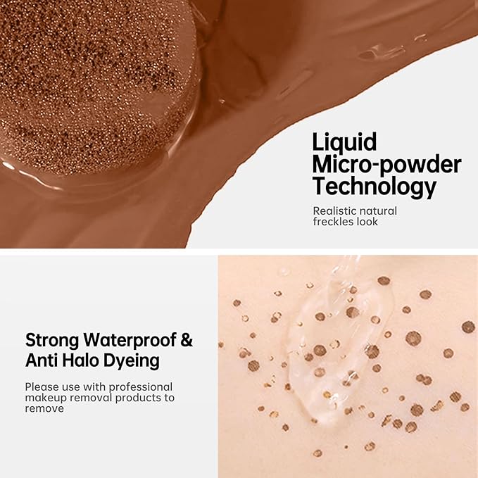 Freckle Pen Natural Like, Freckle Stamp Freckles Makeup, Fake Freckles Stamp Air Cushion, Magic Freckle, Natural Coffee, 15 g