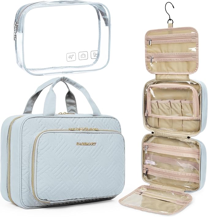 Bagsmart toiletry bag hanging travel