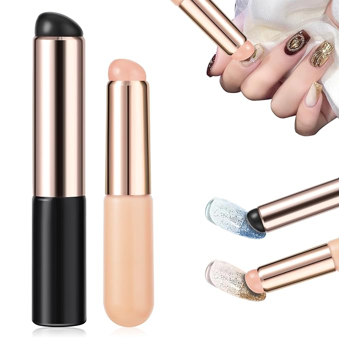 2 pack silicone nail brush