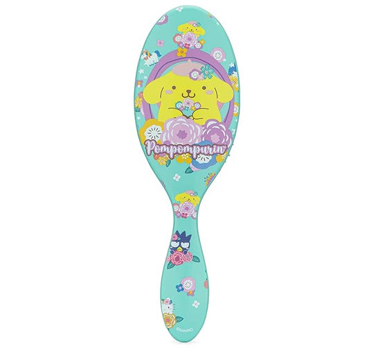 Wet Brush Hello Kitty and Friends Original Detangler Hair Brush, Pompompurin, Ultra-Soft IntelliFlex Bristles, Easy Detangling For All Hair Types (Wet Dry & Damaged), Women & Men