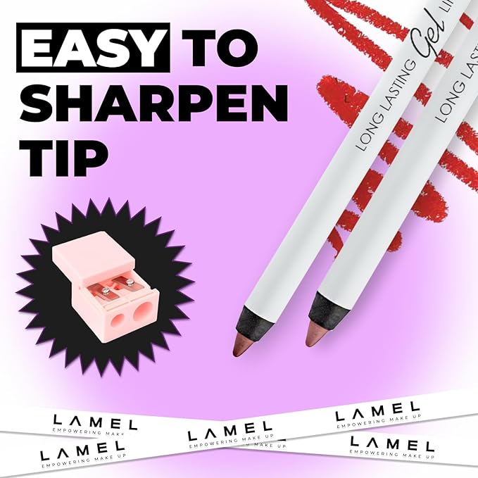 Lamel Gel Lip Liner - Long-lasting formula - Lip