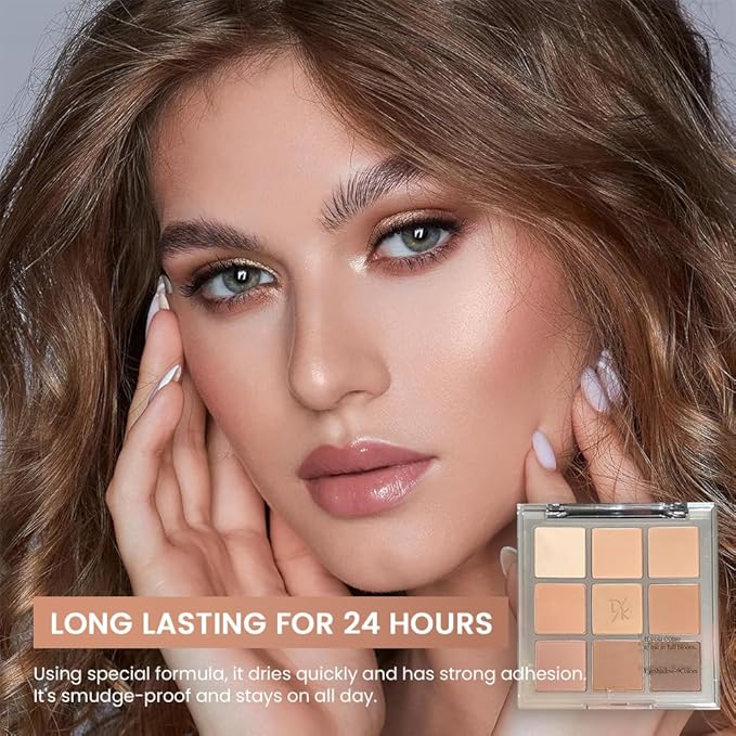 Eyeshadow Palette Makeup- 9 Colors Naked Eyeshadow Palette Matte NUDE Korean Natural Eye Shadow palettes Highly Pigmented Naturing-Looking Long Lasting (07#)