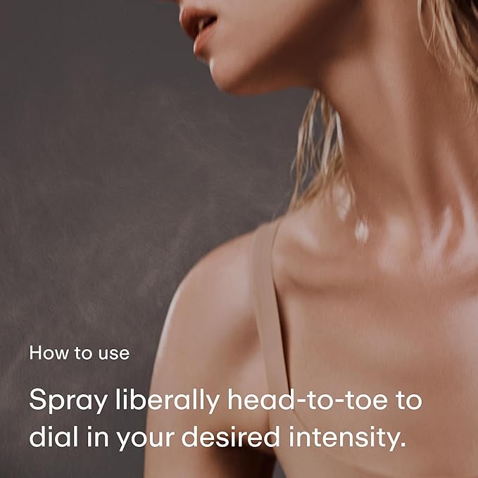 PHLUR Amber Haze Body Mist - Hair & Body Mist Fragrance - Amber, Jasmine, Saffron & Vanilla Body Spray (8 Fl Oz)