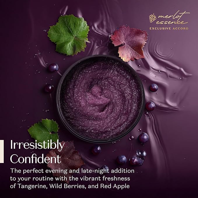 Nativa SPA by O Boticário Merlot Grape Body Scrub, Exfoliation for Smooth, Glowing Skin 7.05 Ounce (200 g)