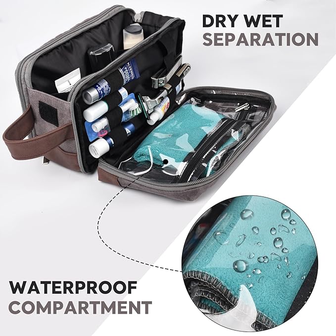 Toiletry bag for men,large mens