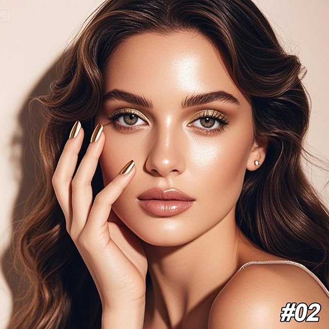 Erinde 4 Colors Eyeshadow Palette Eye Shadow Makeup, Matte Shimmer Metallic Peach Champagne Dark Brown Nude Neutral Eyeshadow, Long Wearing, Velvety Pigmented Blendable, Quad Eye Shadow Palette, 02