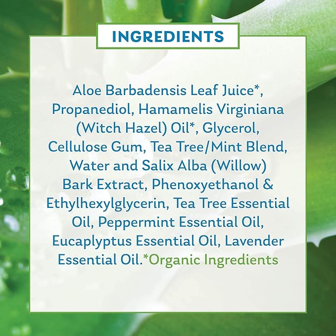 Organic Aloe Vera Gel for