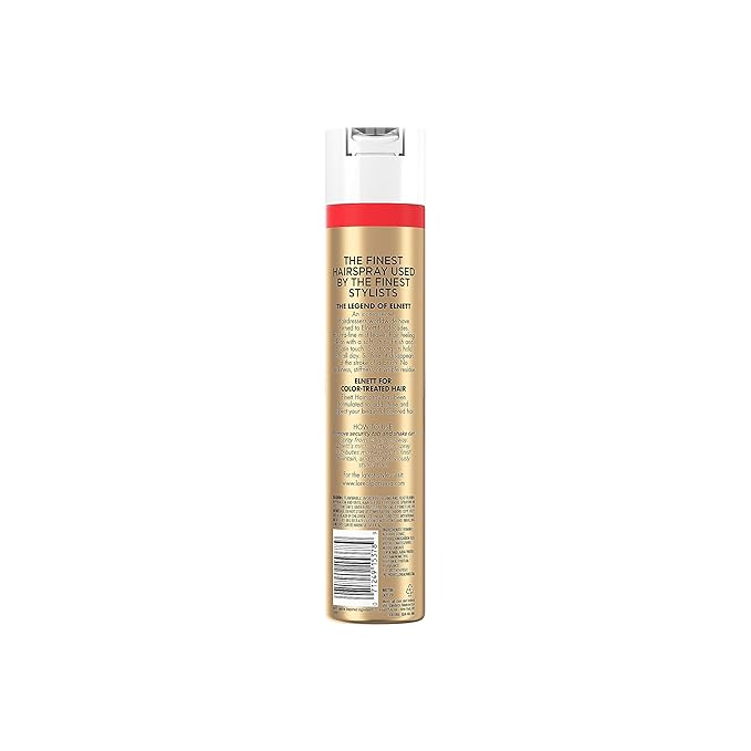 L'Oreal Paris Elnett Satin Extra Strong Hold Color Treated Classic Hairspray, 11 oz