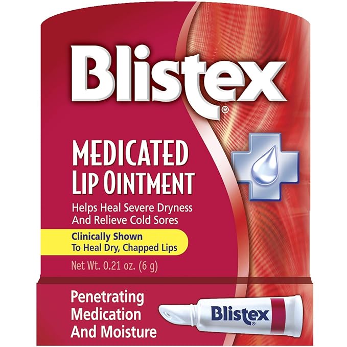 Blistex Medicated Lip Ointment, 0.21 Ounce Healing