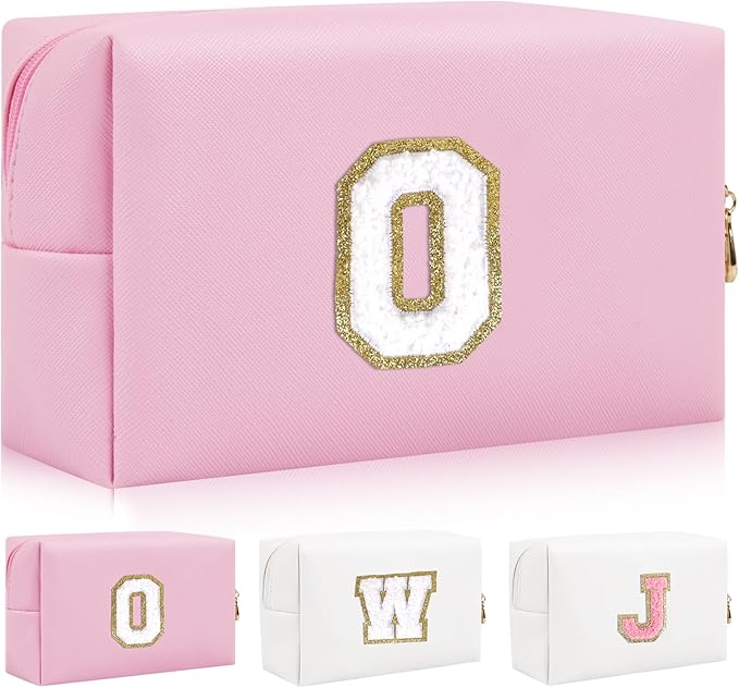 Personalized initial letter patch makeup