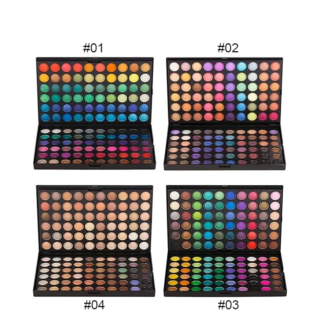Pro 120 Colors Shimmer and Matte