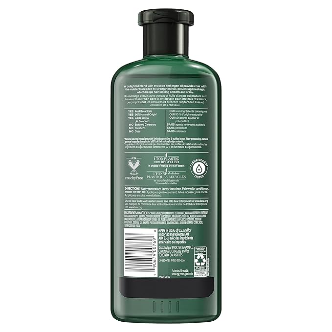 Herbal Essences Avocado & Argan Oil Sulfate Free Shampoo, 13.5 fl oz (Pack of 2)
