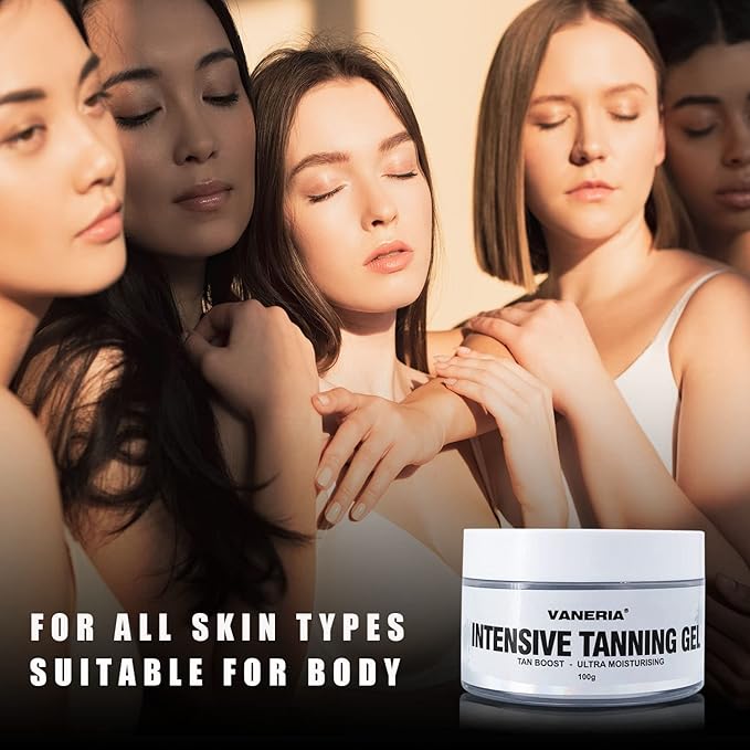 VANERIA Self Tan Gel,Medium Brown