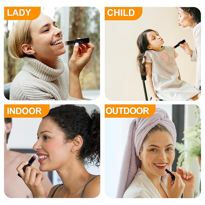 10 Pack Tinted Lip Balm Stocking Lips