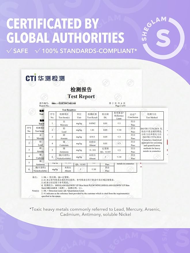 SHEGLAM Snatch N Cream Blush Stick Longlasting High - Dreamer