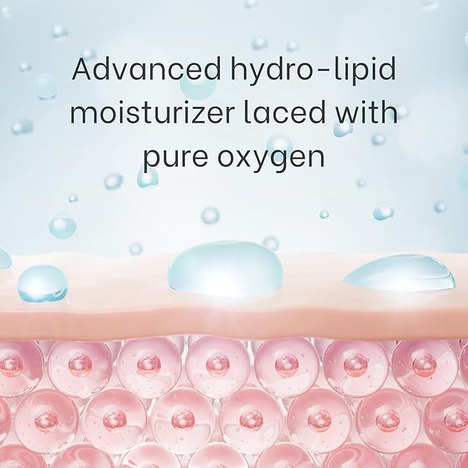 Oxygen Moisturizing Serum for Face, Hydrating Facial Serum, 8 oz