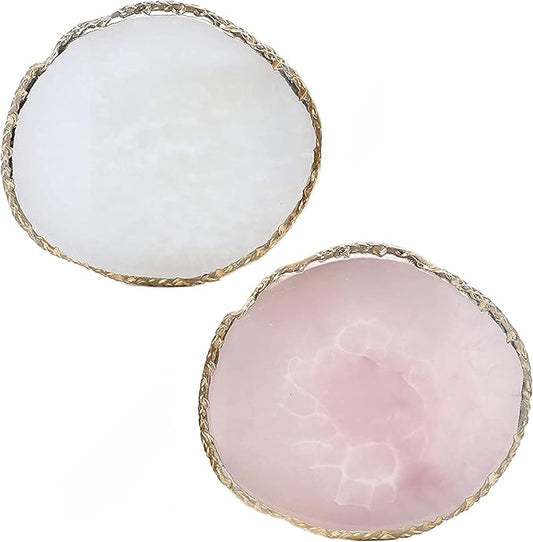 2Pack Resin Nail Art Palette,Nail Art Color Mixing