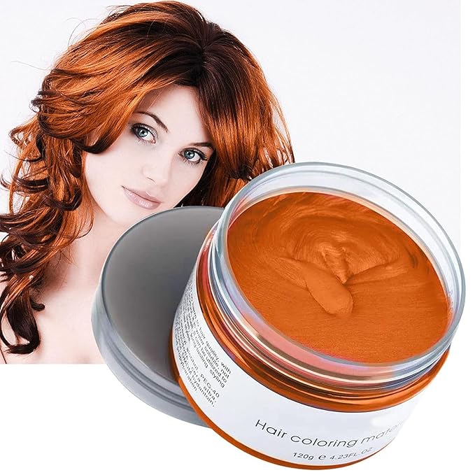 Acomler Temporary Orange Hair Color,