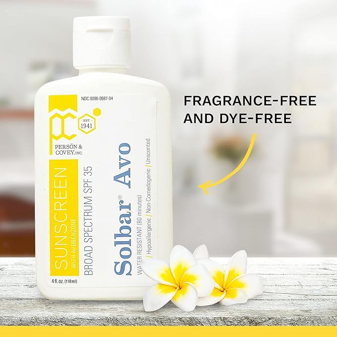 Solbar AVO SPF 35 Suncreen, 4 Oz