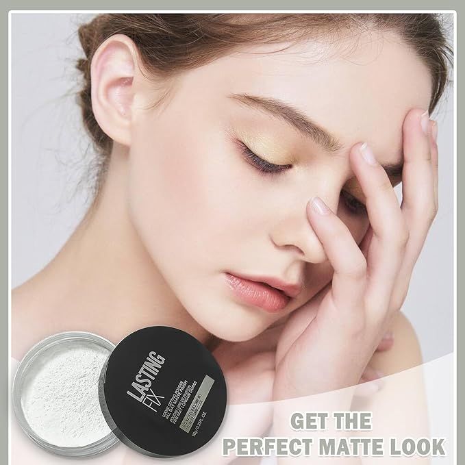 Translucent Powder Setting Powder White Loose Setting Powder Skin Tones