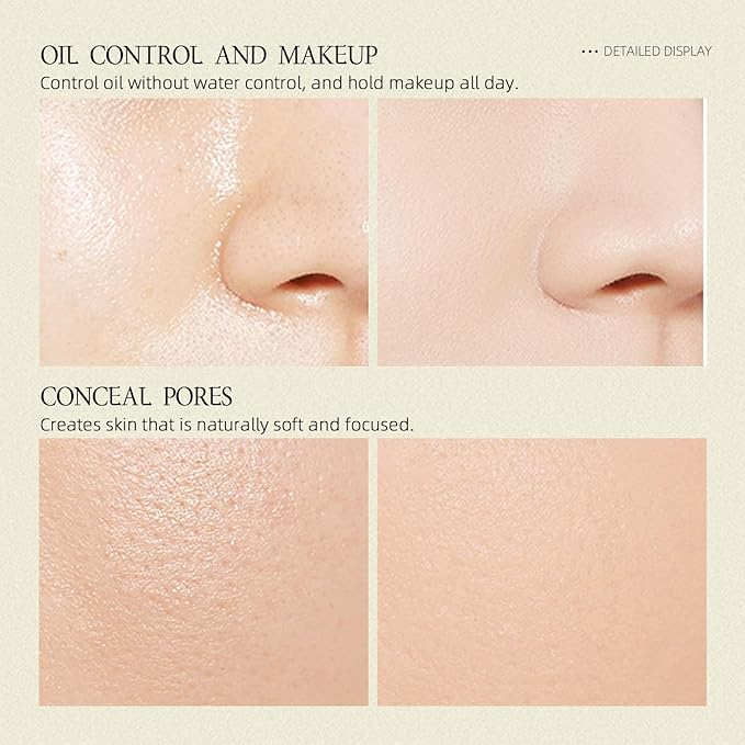 Nude Translucent Makeup Setting Powder, Waterproof High-Definition Traceless