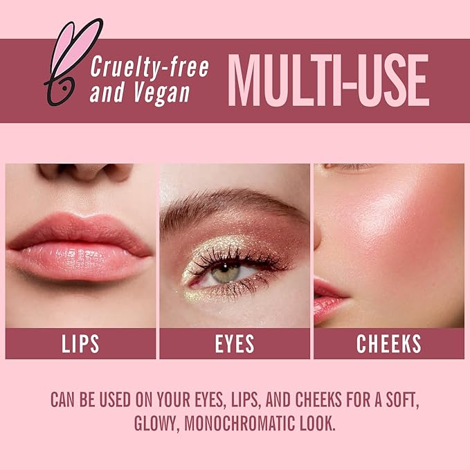 KIMUSE Multi Stick Trio Face Makeup, Cream Blush Skin,PEACHY PINK