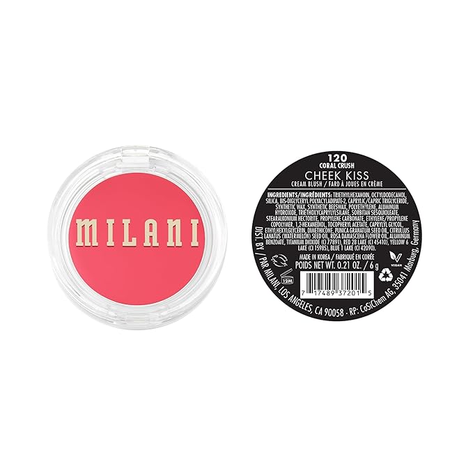 Milani Cheek Kiss Cream Blush- Cream to Gel