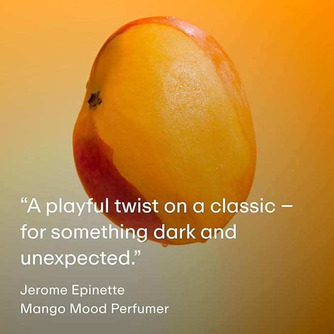 PHLUR Mango Mood Body Mist - Hair & Body Mist Fragrance - Mango, Jasmine, Patchouli & Vanilla Body Spray (8 Fl Oz)
