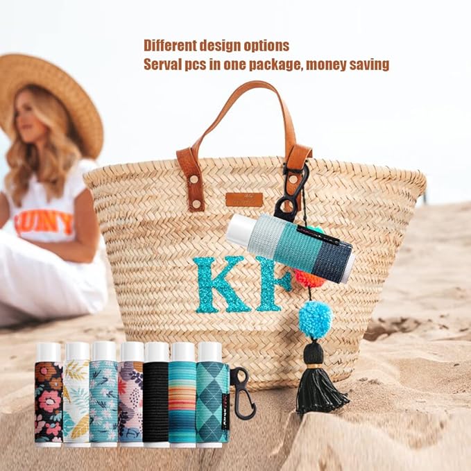 3PCS Lip Balm Holder Sleeves Chapstick